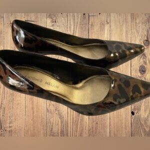 Antonio Melani Leopard Print Women's Shoes